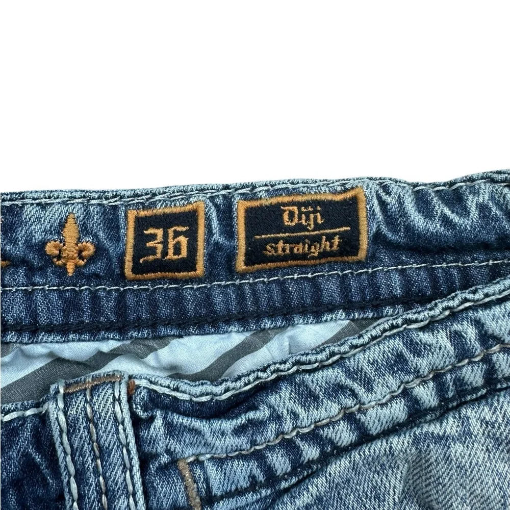 ROCK REVIVAL: Men’s Diji Straight Jeans -Size 36